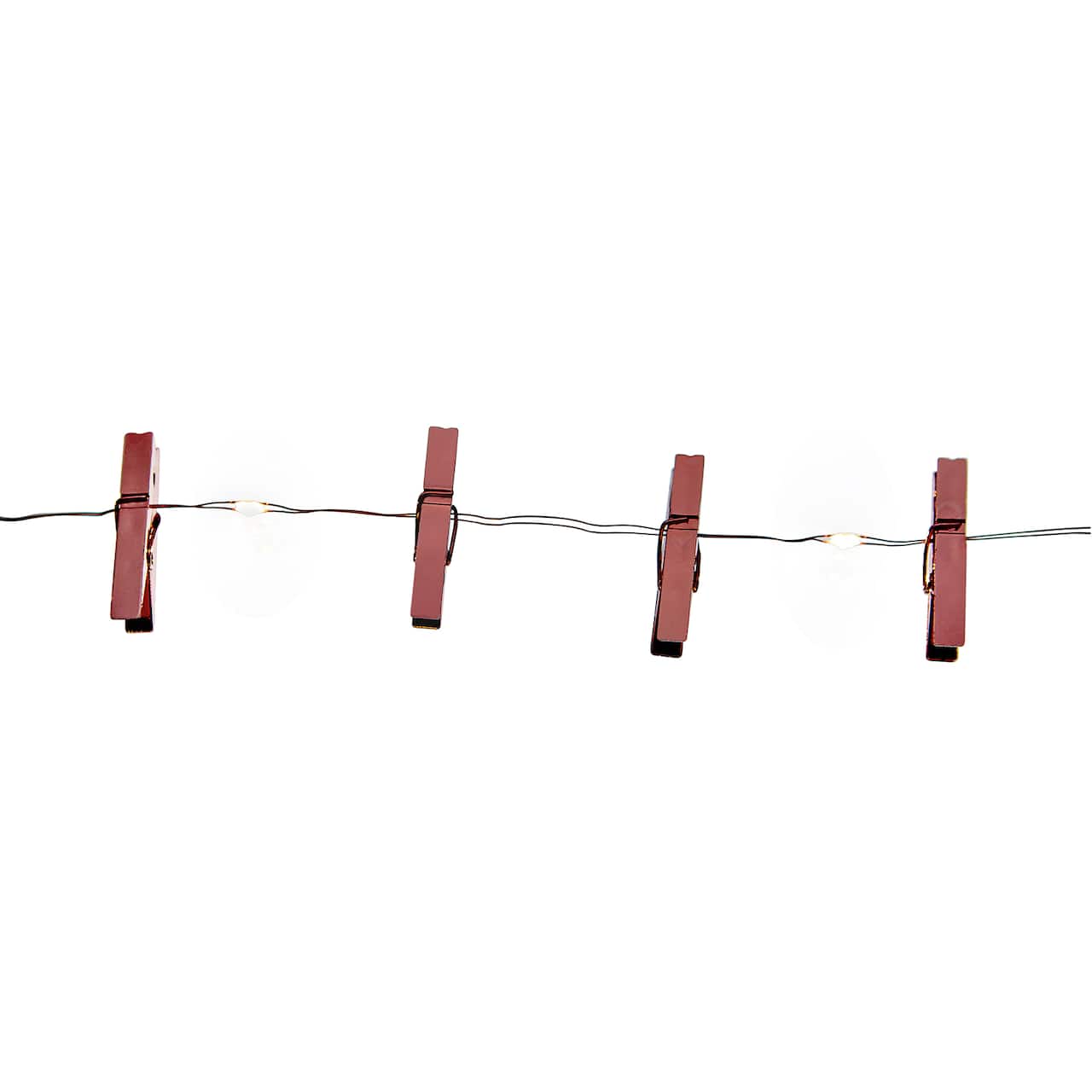 45ct. Warm White LED Rose Gold Clip Lights by Ashland®